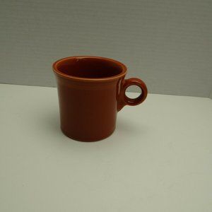 Fiesta Homer Laughlin Paprika Ring Handle Coffee
